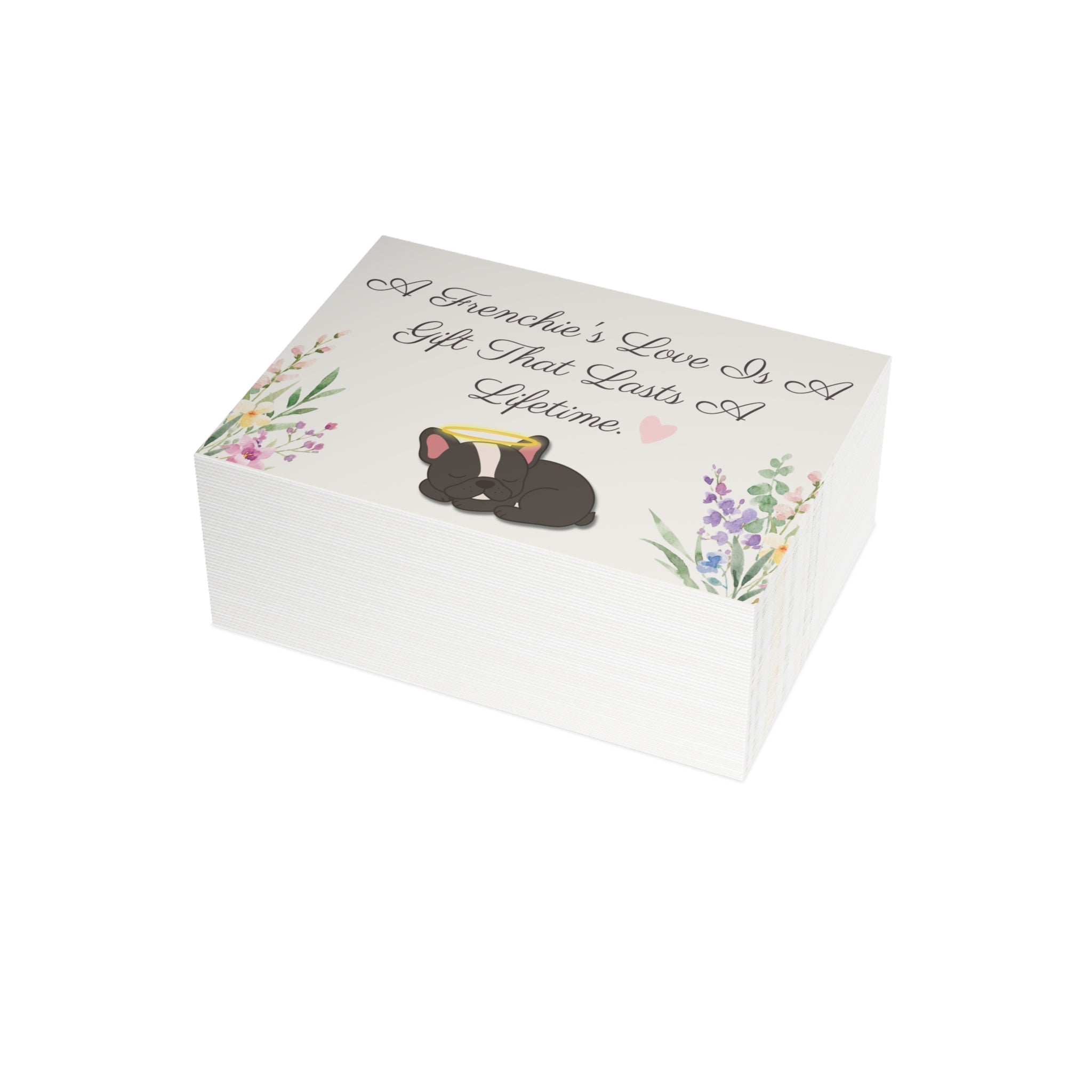 Sympathy Frenchie Card | Thinking of You in This Difficult Time
