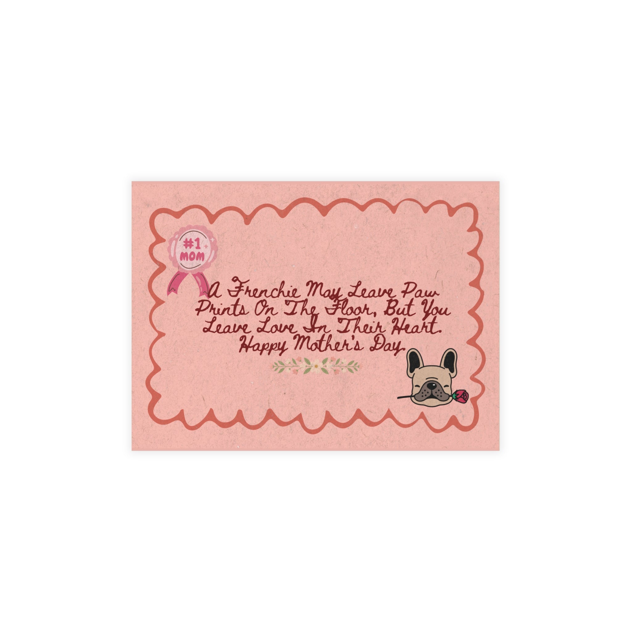 Mother’s Day Card | Cute Dog Lover Greeting Card for Mom