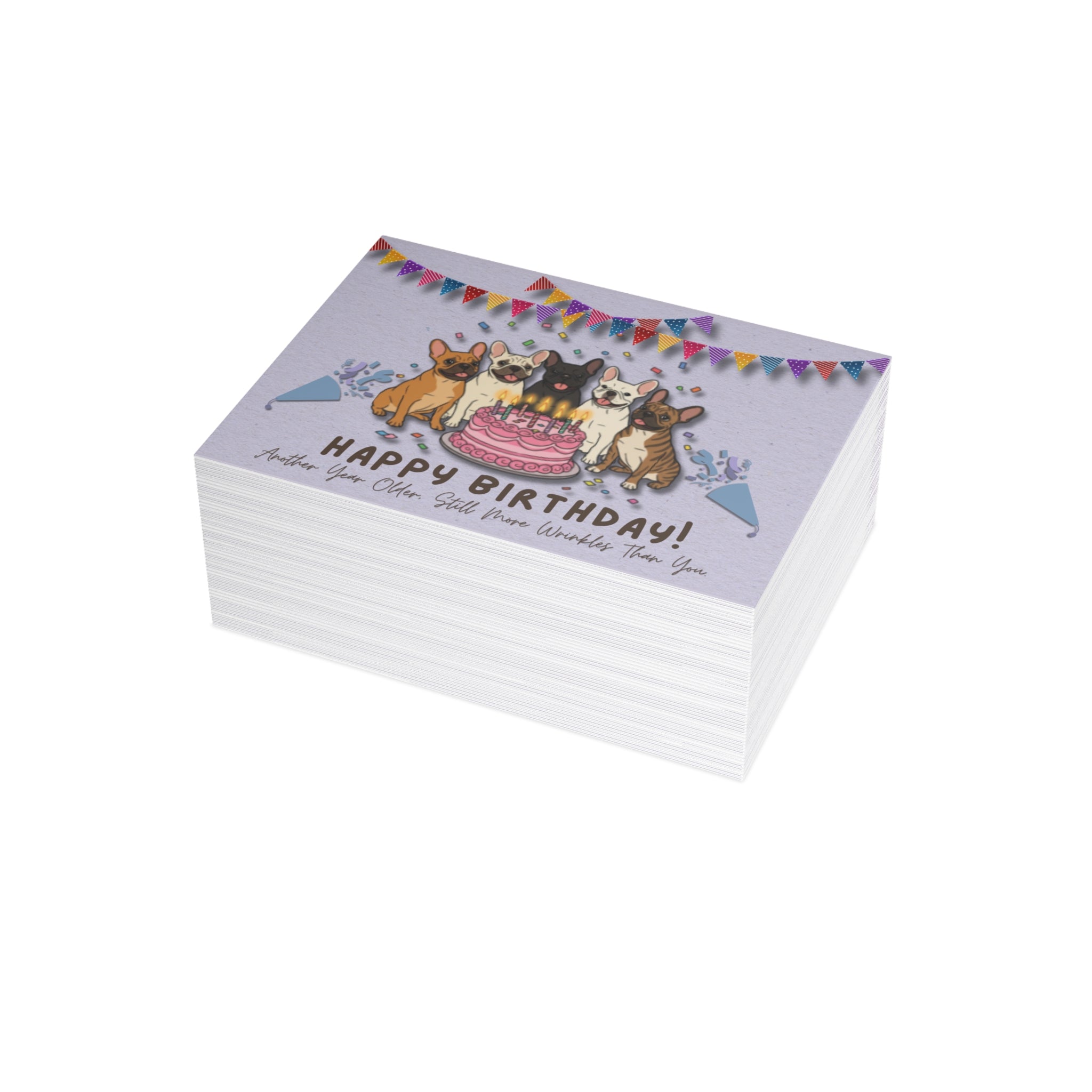 Happy Birthday Frenchie Card | Because Every Paw-ty Needs a Frenchie!