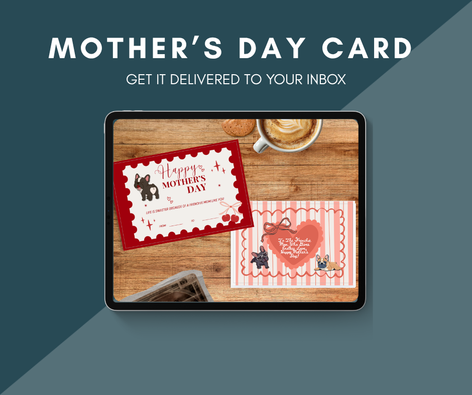 Mother’s Day Card | Cute Dog Lover Greeting Card for Mom
