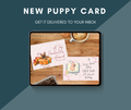 New Puppy Card | Welcome Your Little Frenchie Bundle of Joy
